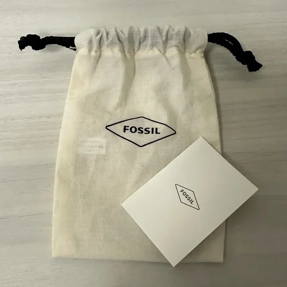 Fossil Gold Tone Necklaces - Two with One Dust Bag - Picture 6 of 6